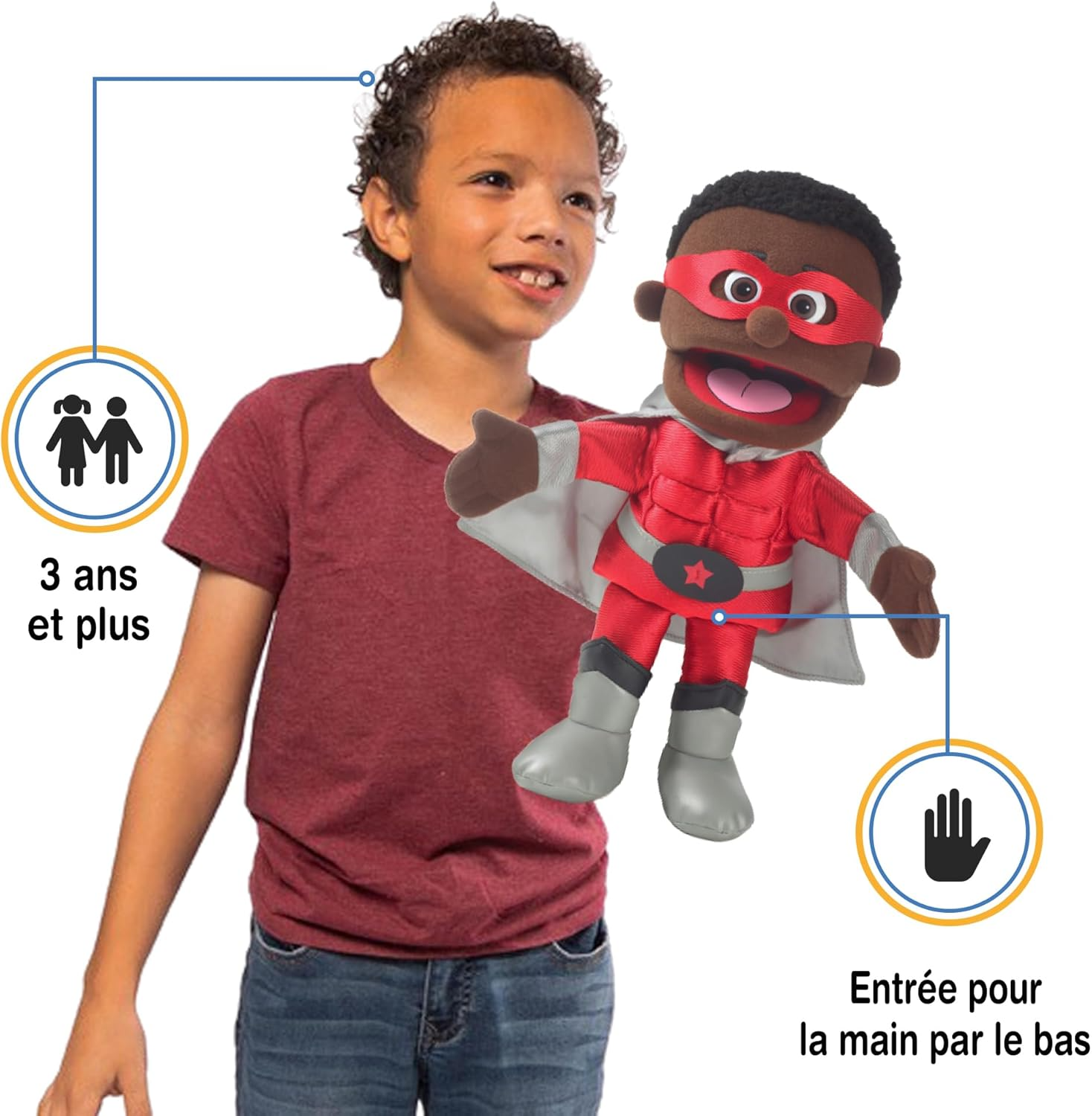 Super heros Marionnette